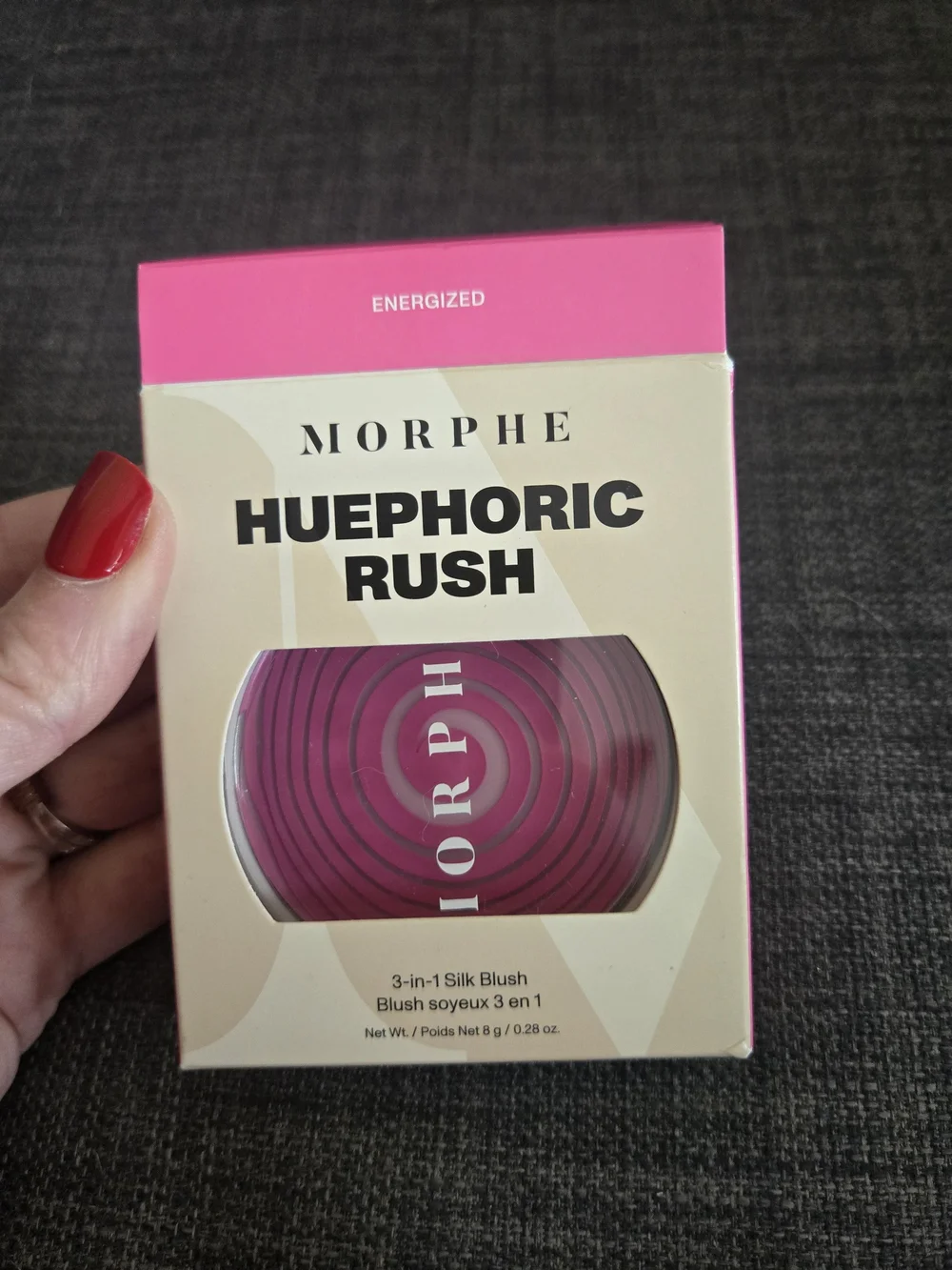 Morphe Huephoric Rush 3-in-1 Silk Blush
